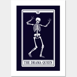 Funny Tarot Card : The Drama Queen Posters and Art